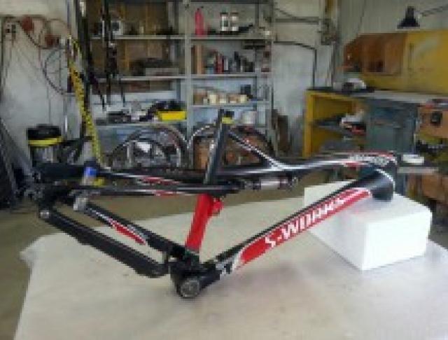 telaio epic originale all'inizio dei lavori