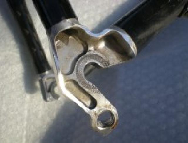 Riparazione supporto cambio su Scott Addict