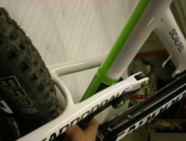 Modifica da 26 a 27,5 pollici su telaio Cannondale Scalpel