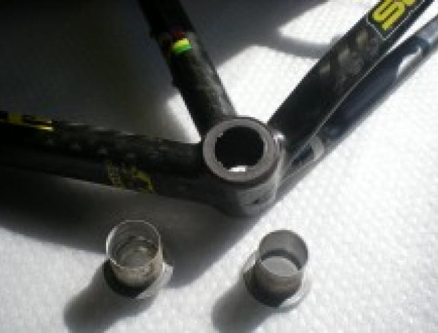 Riparazione movimento centrale su Scott Scale