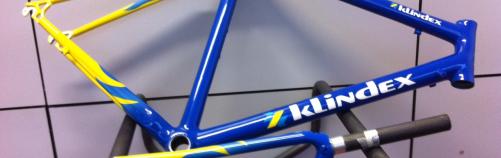BIKE COLOR - telaio personalizzato con verniciatura che riprende i colori della squadra