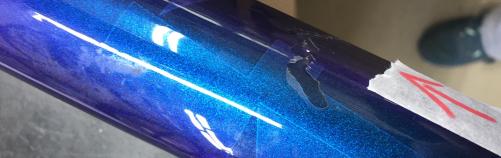 telaio s-works - tubo orizzontale lesionato