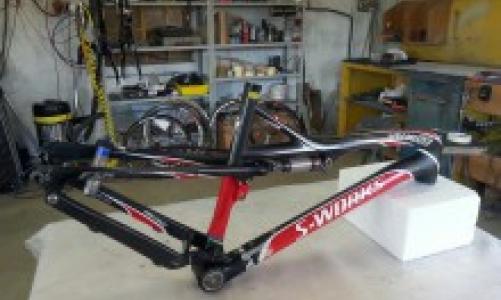 telaio epic originale all'inizio dei lavori