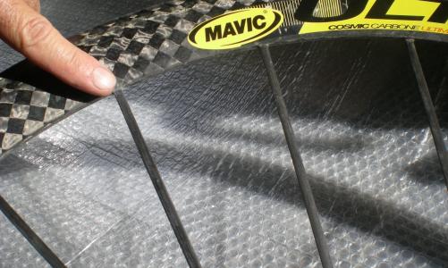 Raggio lato ruota libera sostituito su ruota Mavic Ultimate - Mavic Ultimate replaced ray
