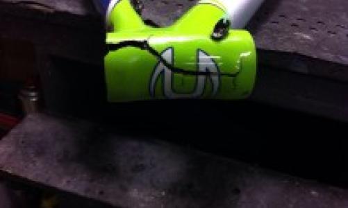 Cannondale supersix dopo un frontale - cannondale supersix after accident