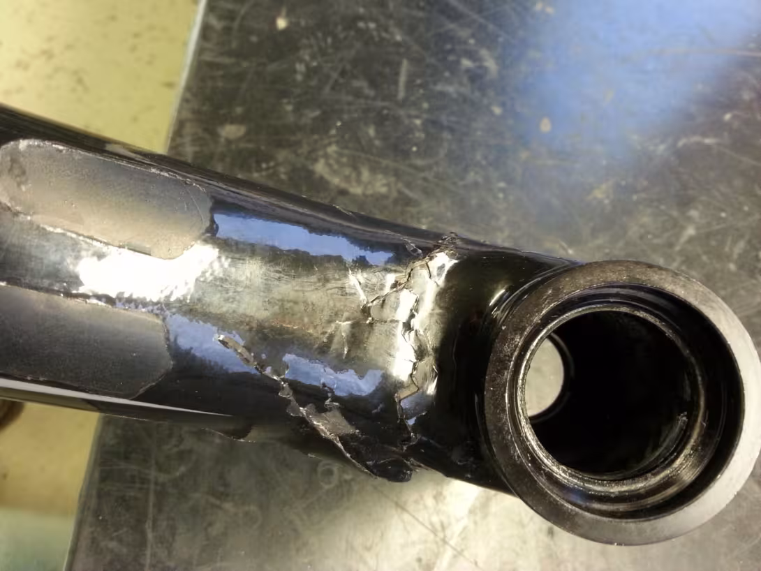 tubo orizzontale visto dall'alto