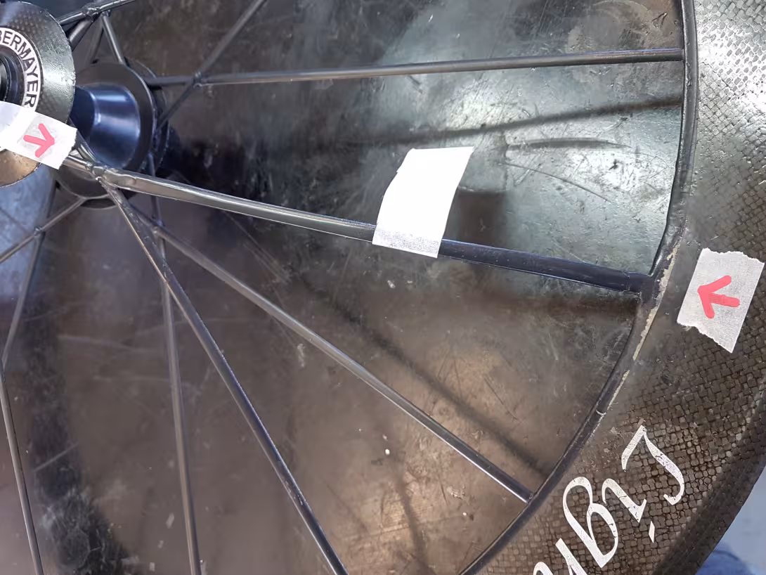 ruota obermayer - raggio da sostituire